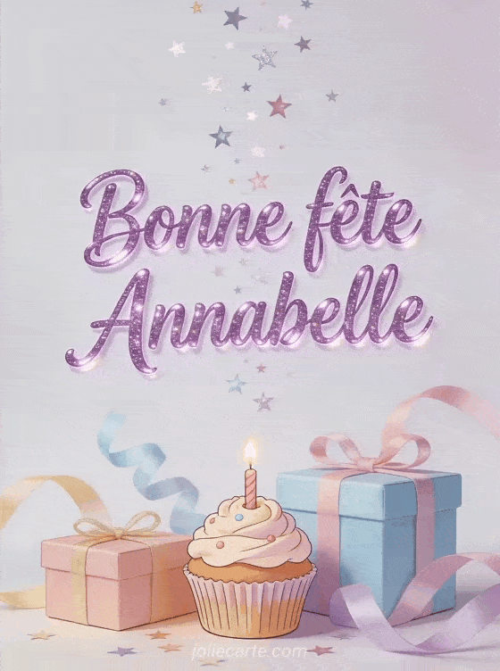Bonne fête Annabelle - Carte bonne fete annabelle gratuite