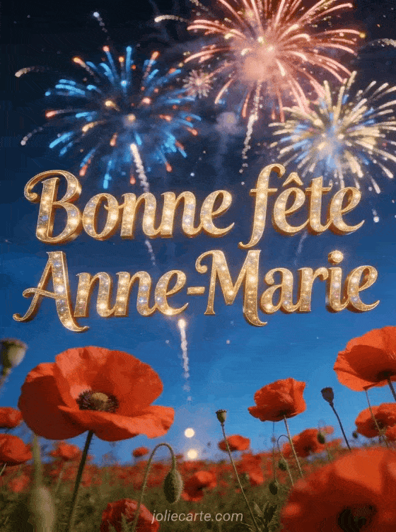 Bonne fête Anne-marie - Anne marie bonne fete image