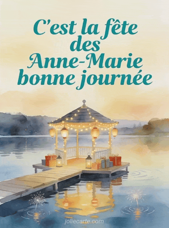 Bonne fête Anne-Marie - Fete anne marie a souhaiter