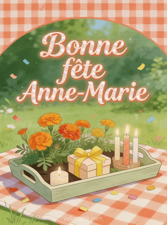 Bonne fête Anne-Marie - Bonne fete anne marie fille