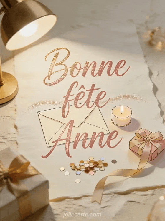 Bonne fête Anne - Carte bonne fete anne
