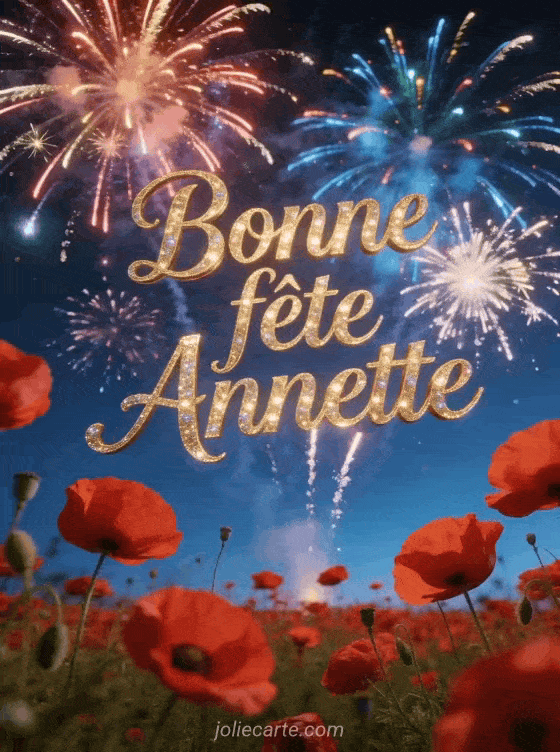 Bonne fête Annette - Annette bonne fete image