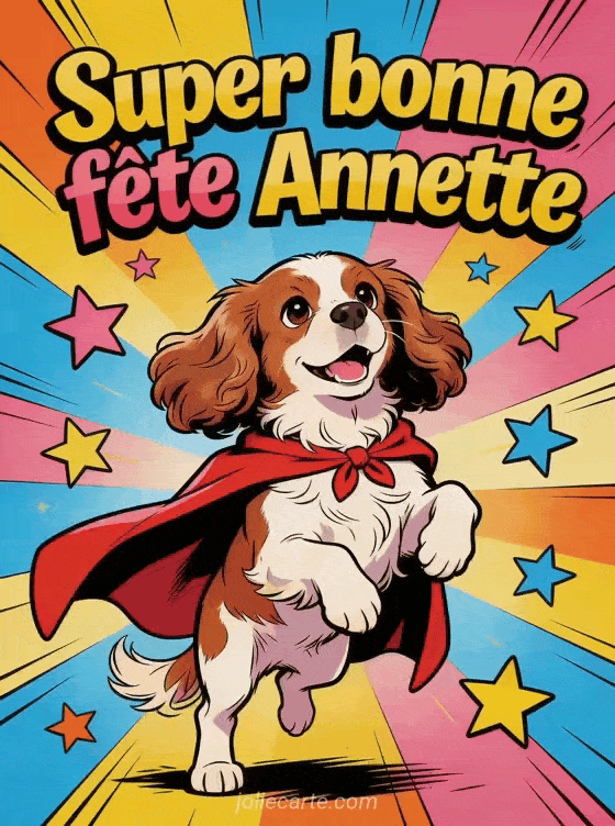 Bonne fête Annette - Annette gif bonne fete gratuit