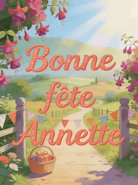 Bonne fête Annette - Bonne fete annette image