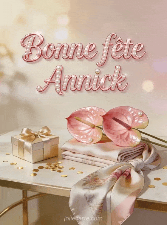 Bonne fête Annick - Bonne fete annick fille