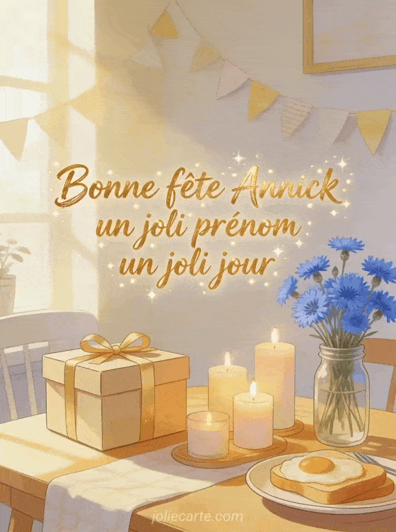 Bonne fête Annick - Bonne fete annick image