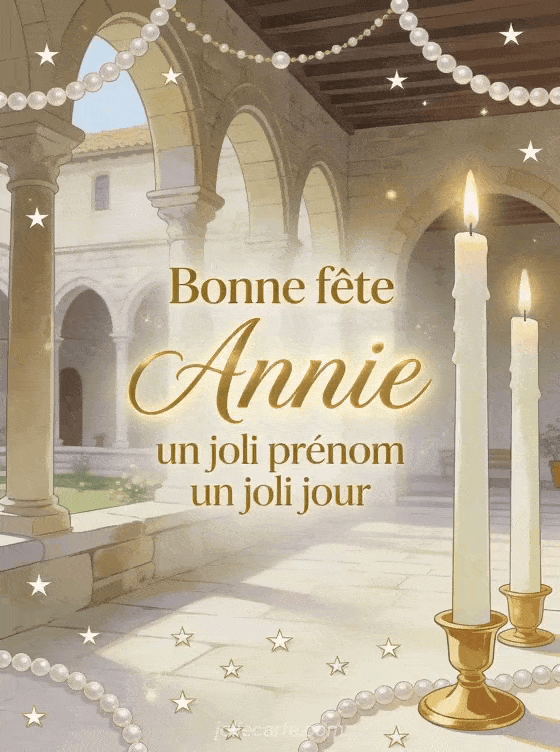 Bonne fête Annie - Fete sainte annie