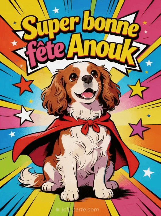 Bonne fête Anouk - Bonne fete anouk drole