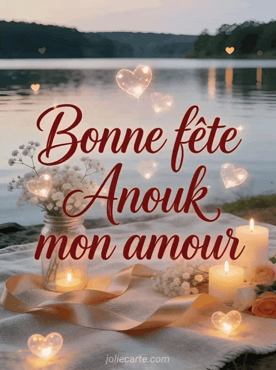 Bonne fête Anouk - Bonne fete anouk mon amour