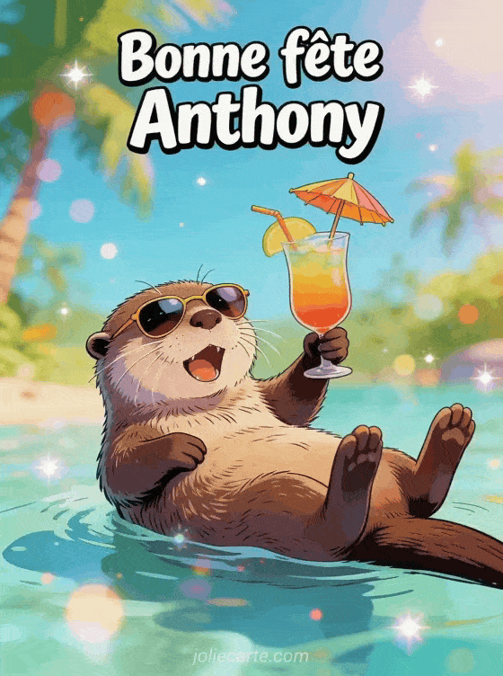 Bonne fête Anthony - Anthony image bonne fete