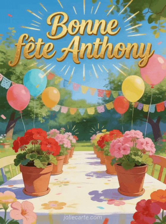 Bonne fête Anthony - Fete st anthony