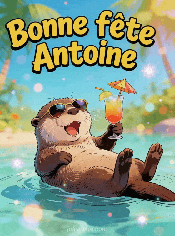 Bonne fête Antoine - Antoine image bonne fete