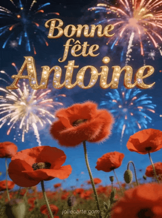 Bonne fête Antoine - Antoine bonne fete image