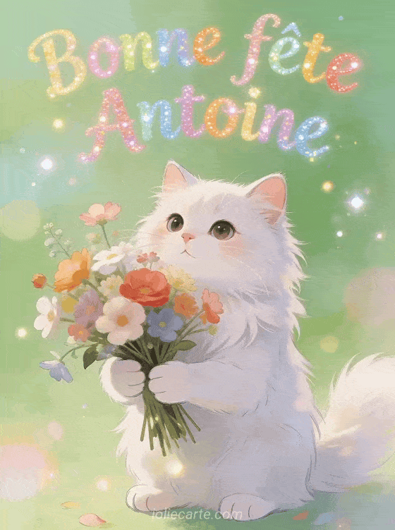 Bonne fête Antoine - Antoine gif bonne fete