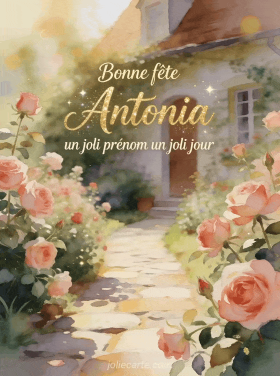 Bonne fête Antonia - Bonne fete sainte antonia