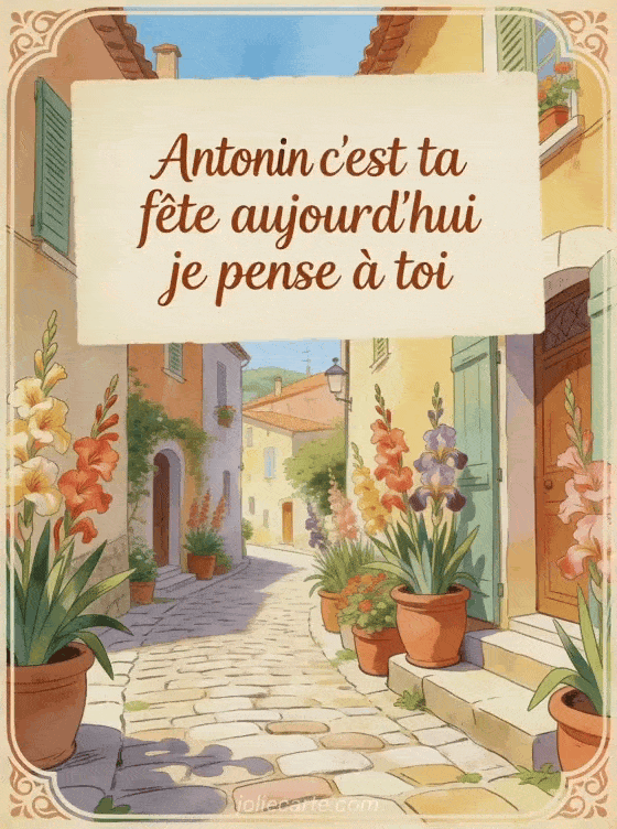 Bonne fête Antonin - Bonne fete de st antonin