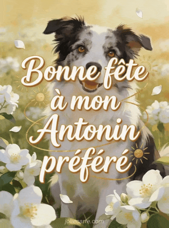 Bonne fête Antonin - Fete antonin a souhaiter