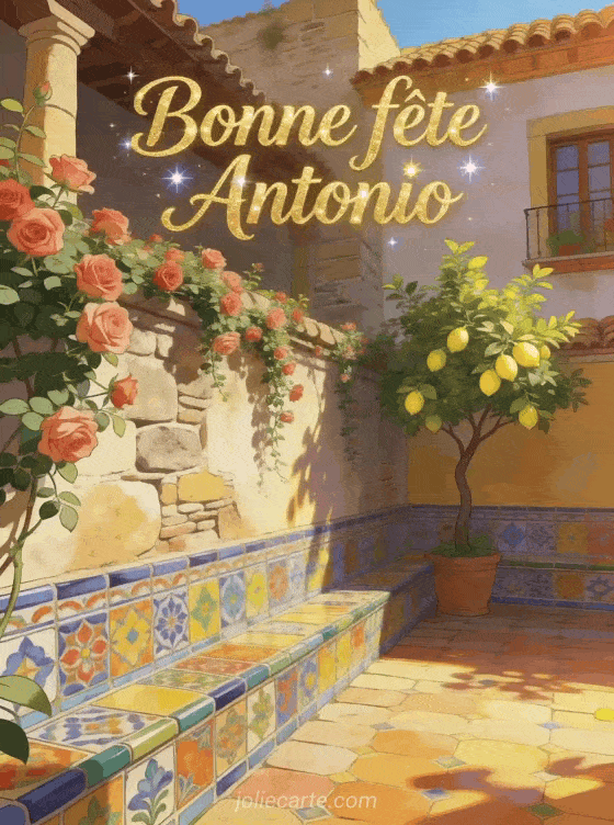Bonne fête Antonio - Fete saint antonio