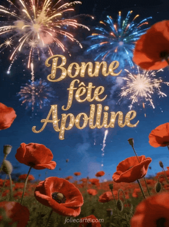 Bonne fête Apolline - Bonne fete apolline gratuit