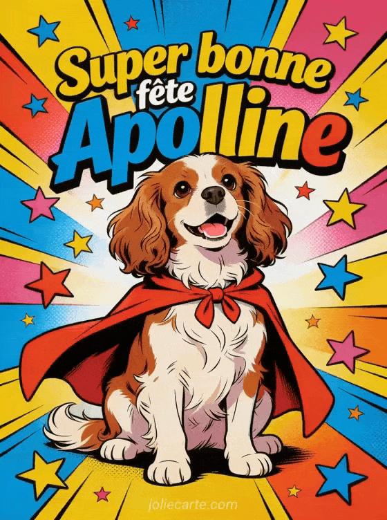 Bonne fête Apolline - Bonne fete apolline drole