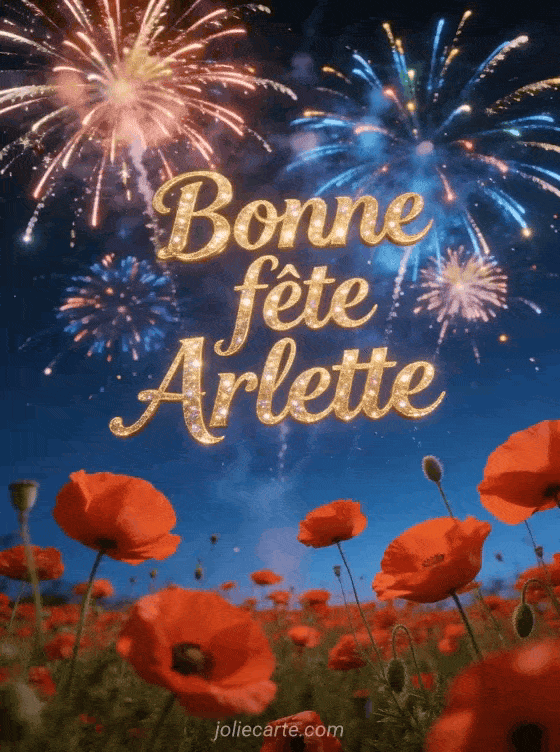 Bonne fête Arlette - Arlette bonne fete image