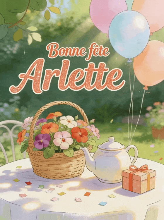Bonne fête Arlette - Bonne fete sainte arlette