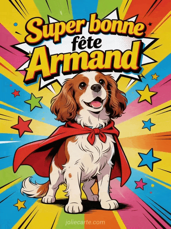 Bonne fête Armand - Armand gif bonne fete gratuit