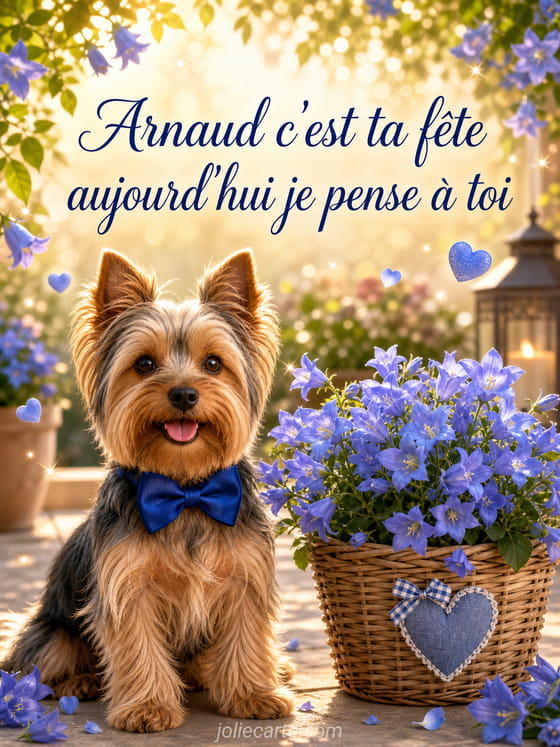 Carte bonne fĂȘte Arnaud