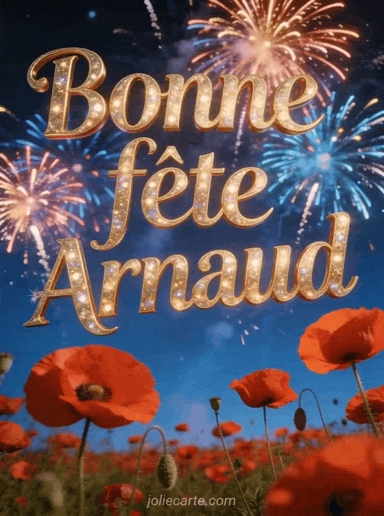 Bonne fête Arnaud - Arnaud bonne fete image