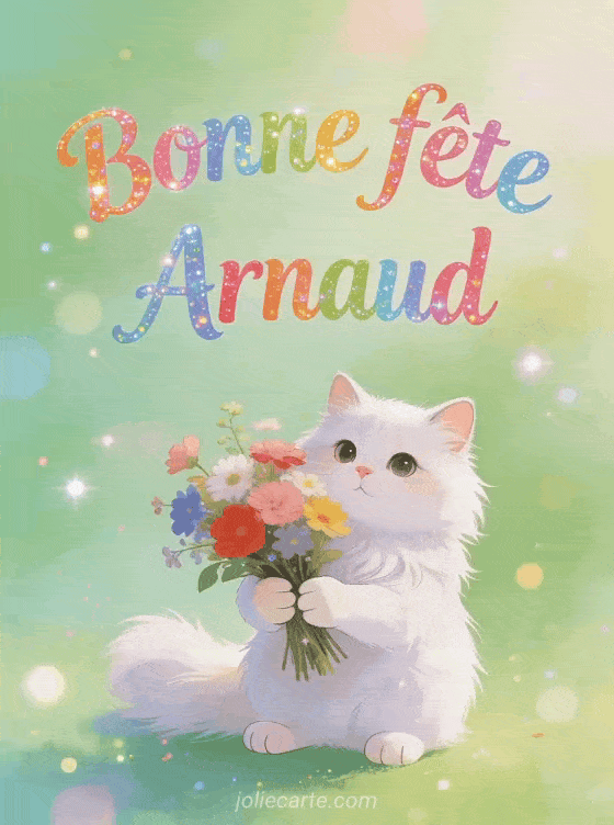 Bonne fête Arnaud - Arnaud gif bonne fete