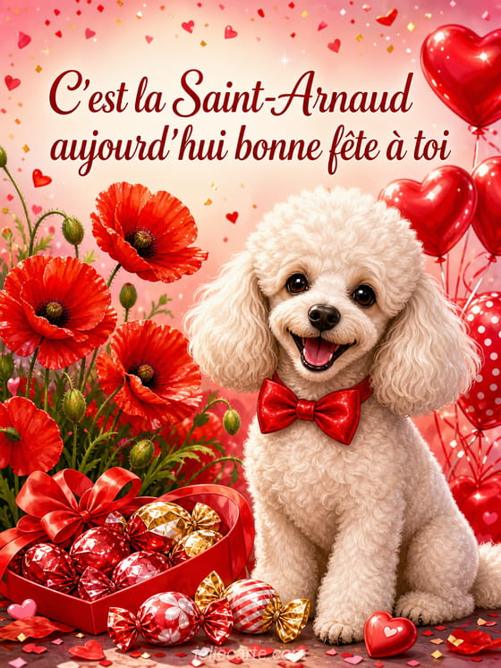 Carte bonne fête Arnaud