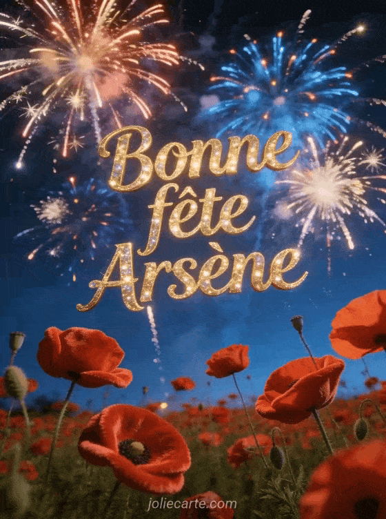 Bonne fête Arsene - Bonne fete arsene gratuit