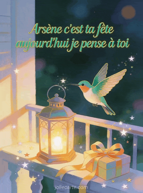 Bonne fête Arsène - Fete arsene a souhaiter