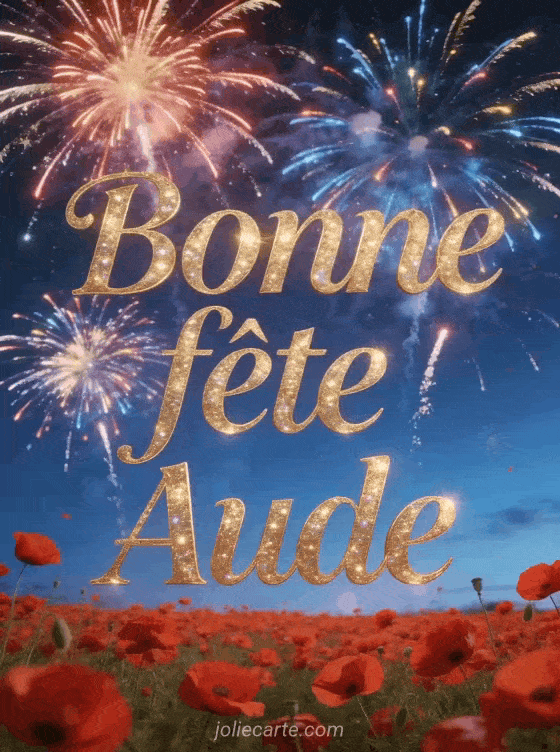 Bonne fête Aude - Aude bonne fete image