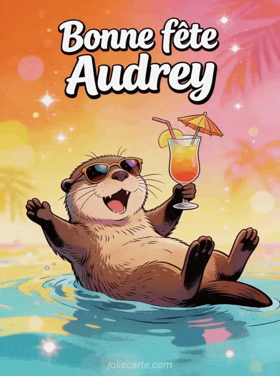 Bonne fête Audrey - Audrey image bonne fete