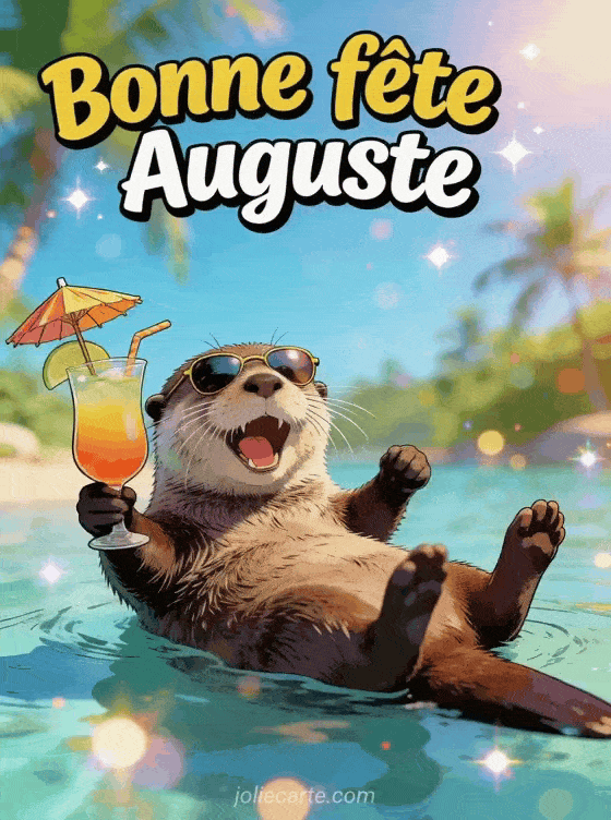 Bonne fête Auguste - Auguste image bonne fete