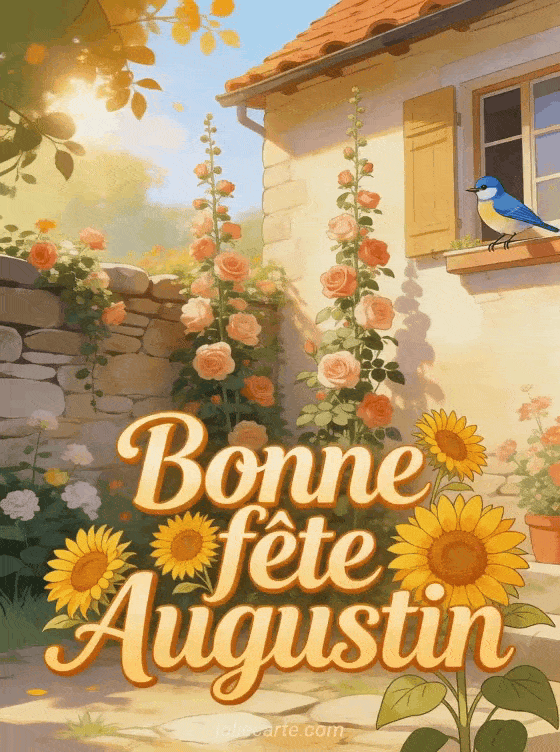 Bonne fête Augustin - Bonne fete augustin image