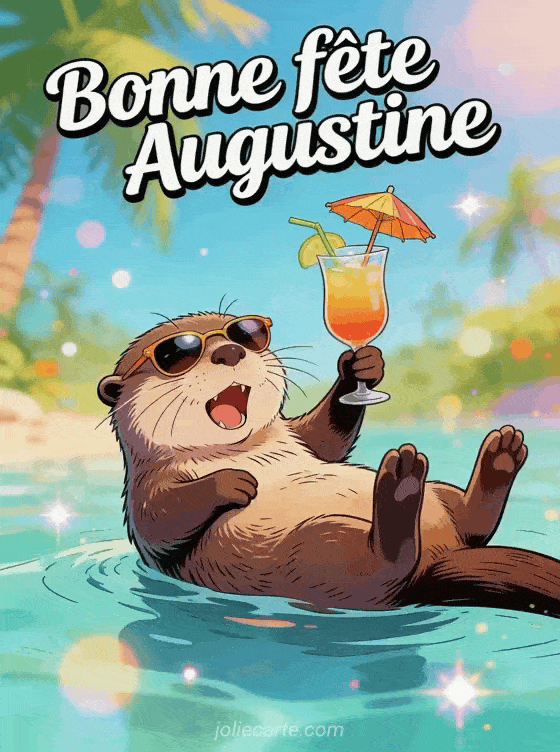 Bonne fête Augustine - Augustine image bonne fete