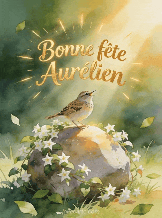 Bonne fête Aurélien - Bonne fete aurelien gif