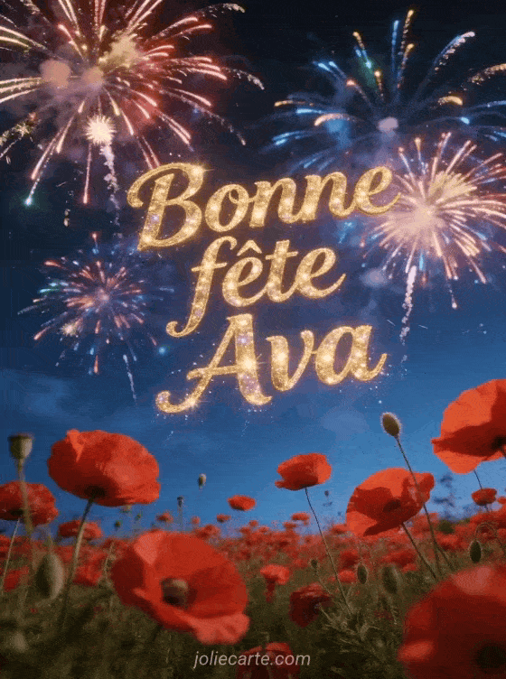 Bonne fête Ava - Bonne fete ava gratuit
