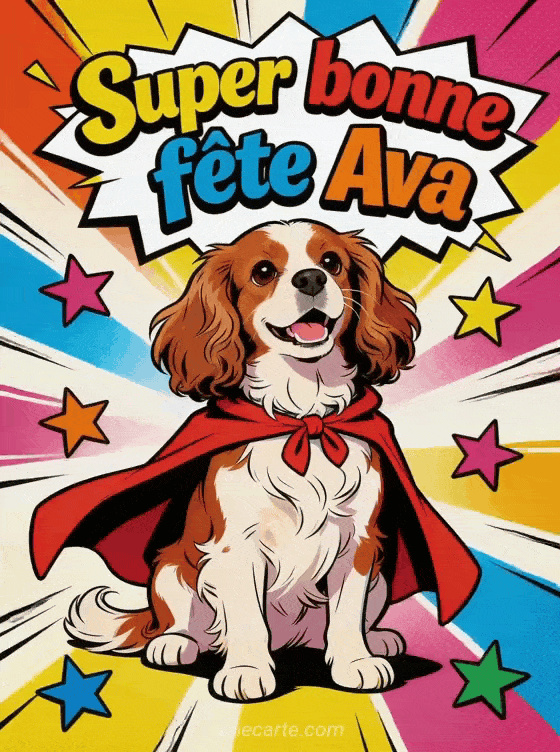 Bonne fête Ava - Bonne fete ava drole