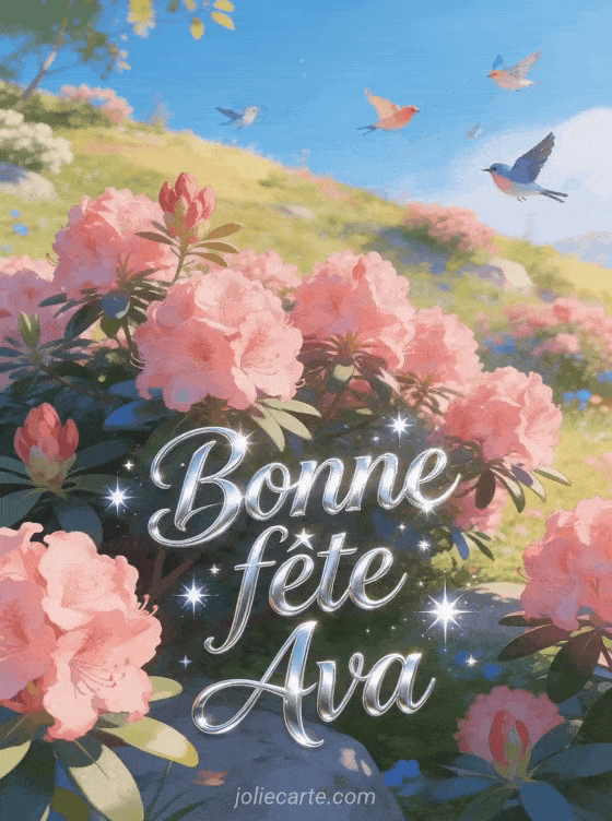 Bonne fête Ava - Bonne fete ava femme