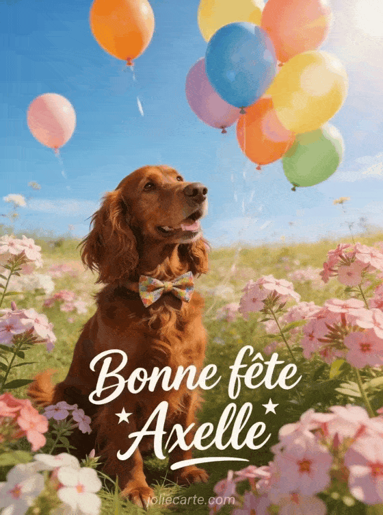 Bonne fête Axelle - Bonne fete axelle image