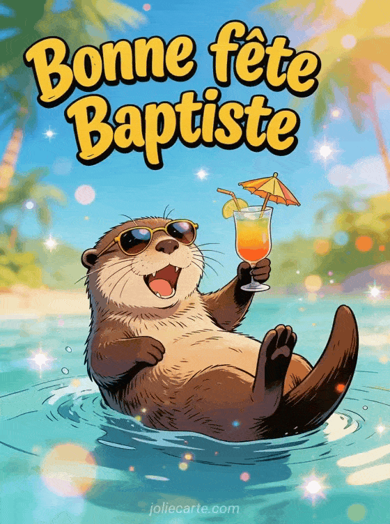 Bonne fête Baptiste - Baptiste image bonne fete