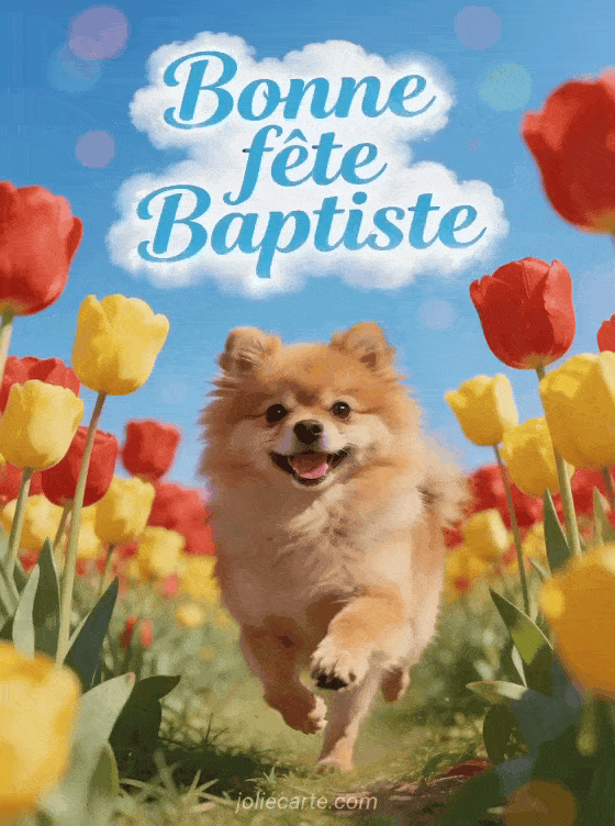 Bonne fête Baptiste - Fetes baptiste