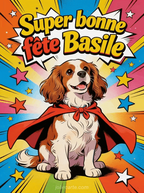 Bonne fête Basile - Bonne fete basile drole