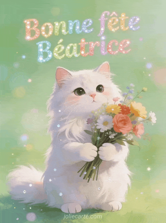 Bonne fête Beatrice - Beatrice gif bonne fete