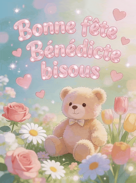Bonne fête Bénédicte - Benedicte bonne fete mon coeur