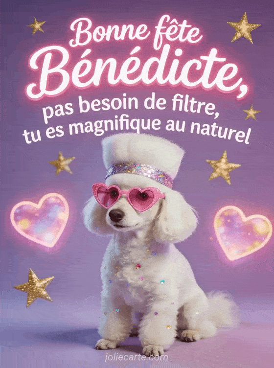Bonne fête Bénédicte - Benedicte bonne fete humour