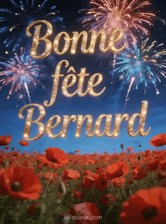 Bonne fête Bernard - Bernard bonne fete image